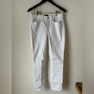 Vince Dylan skinny ankle white denim jeans 6